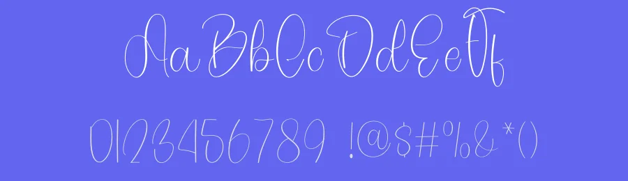 Thick Shadow – Handwritten Script Font by freshtypeink — Script Handwritten Font — thumbnail 3