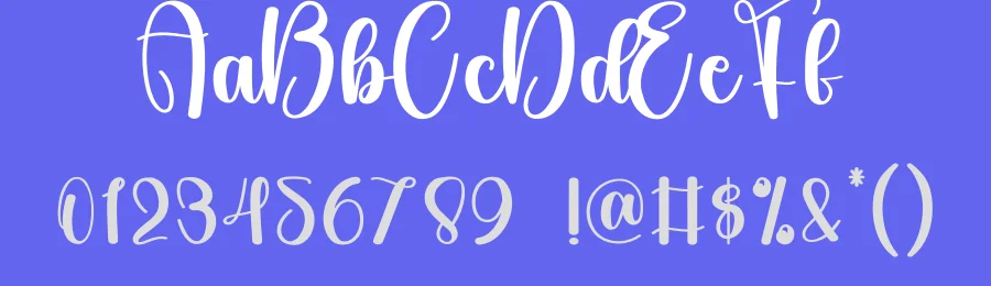 Thick – Stylish Handwritten Script Font by creativeletter — Script Handwritten Font — thumbnail 3