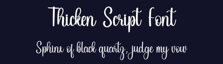 Thicken Script Font by inermediaSTUDIO — Script Handwritten Font — thumbnail 2