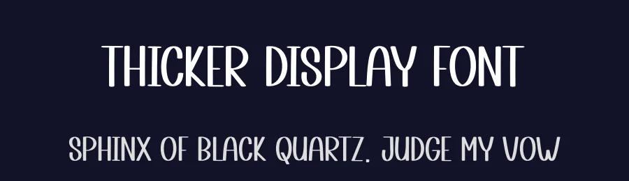 Thicker Display Font by andikastudio — Script Handwritten Font — thumbnail 2