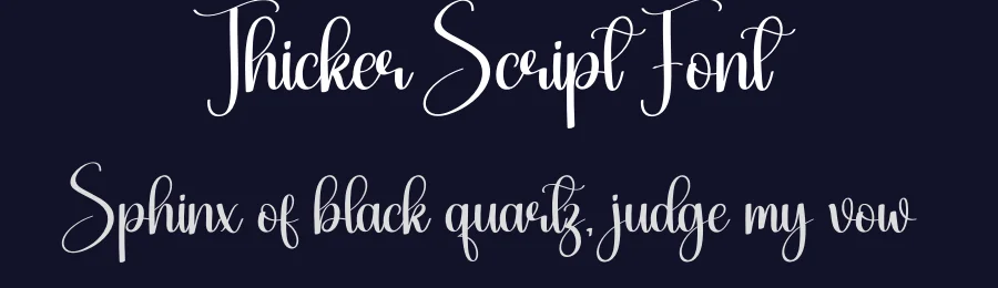 Thicker Script Font by andikastudio — Script Handwritten Font — thumbnail 2