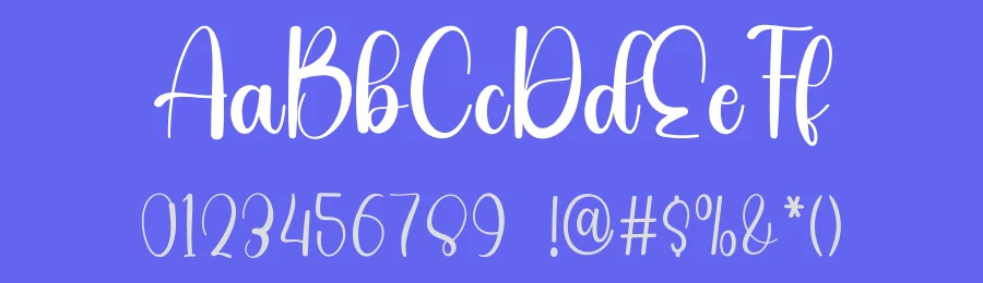 Thicky – Natural Script Handwritten Font by freshtypeink — Script Handwritten Font — thumbnail 3