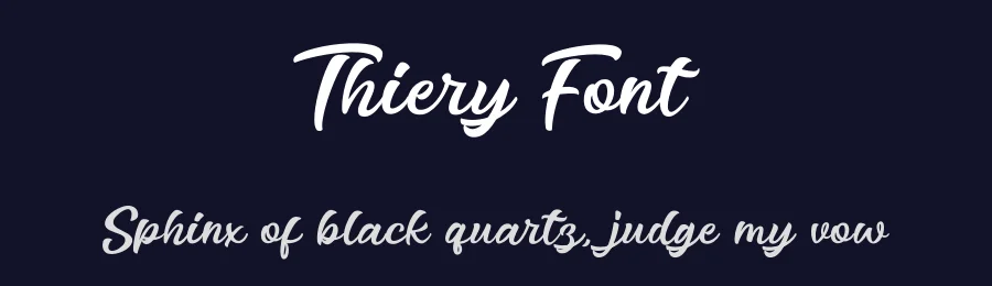 Thiery Font by BeauTypes — Script Handwritten Font — thumbnail 2