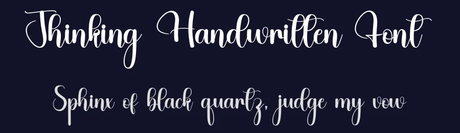 Thinking Handwritten Font by inermediaSTUDIO — Script Handwritten Font — thumbnail 2