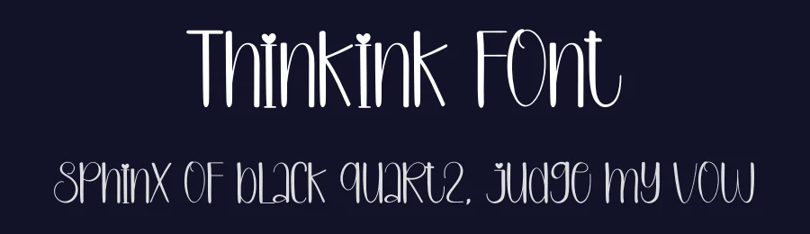 Thinkink Font by inermediaSTUDIO — Decorative Font — thumbnail 2