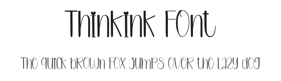 Thinkink Font by inermediaSTUDIO — Decorative Font