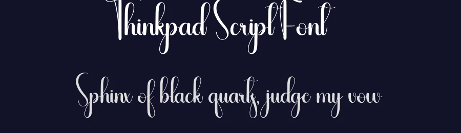 Thinkpad Script Font by andikastudio — Script Handwritten Font — thumbnail 2