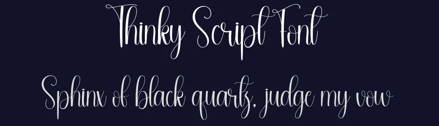 Thinky Script Font by andikastudio — Script Handwritten Font — thumbnail 2