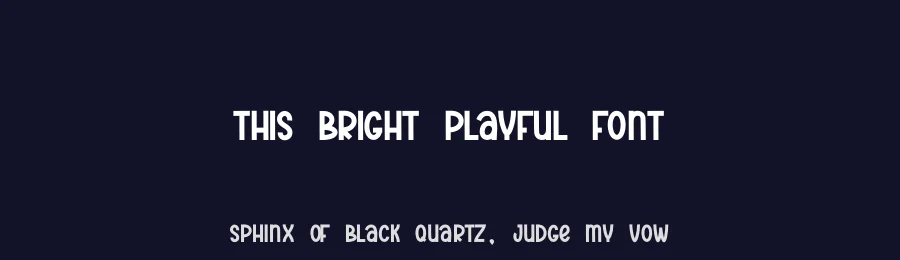 This Bright Playful Font by creativeletter — Display Font — thumbnail 2