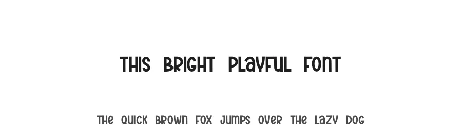 This Bright Playful Font by creativeletter — Display Font