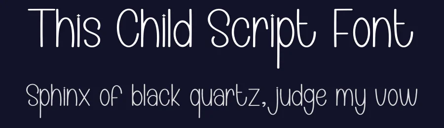 This Child Script Font by inermediaSTUDIO — Display Font — thumbnail 2