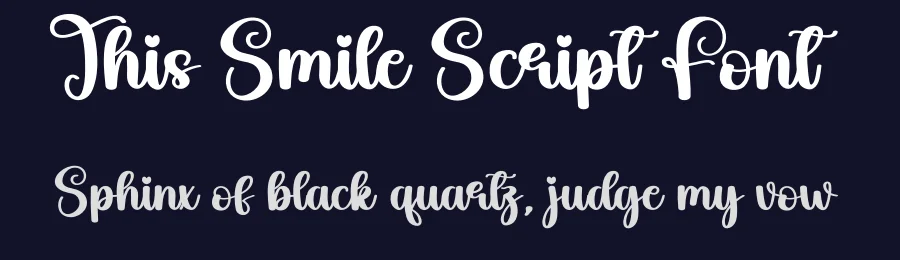 This Smile Script Font by creativeletter — Script Handwritten Font — thumbnail 2