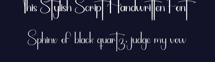 This Stylish Script Handwritten Font by inermediaSTUDIO — Script Handwritten Font — thumbnail 2