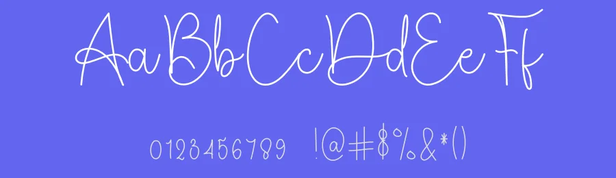 This Vintage Simple Handwritten Font by freshtypeink — Script Handwritten Font — thumbnail 3