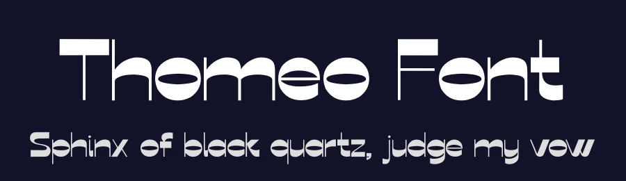 Thomeo Font by saemooncreative — Sans Serif Font — thumbnail 2