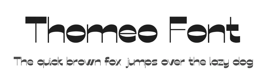 Thomeo Font by saemooncreative — Sans Serif Font