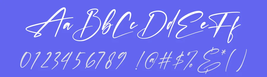 Thomson Signate Script Font by afterpaper — Script Handwritten Font — thumbnail 3