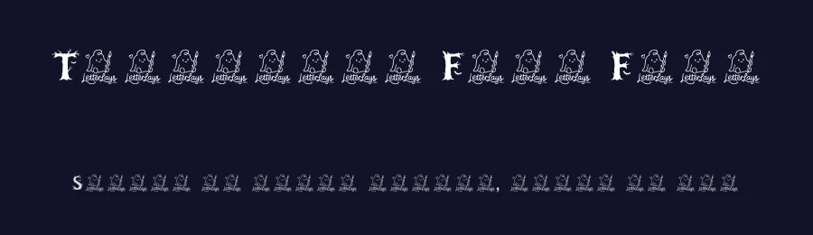 Thornrift Free Font by Letterlays — Display Font — thumbnail 2