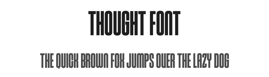 Thought Font by Funtype — Decorative Font
