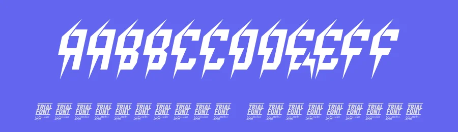 Thousand Lightning Font by 177Studio — Display Font — thumbnail 3
