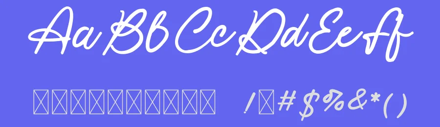Threads Clube Font by wibisono2001 — Script Handwritten Font — thumbnail 3