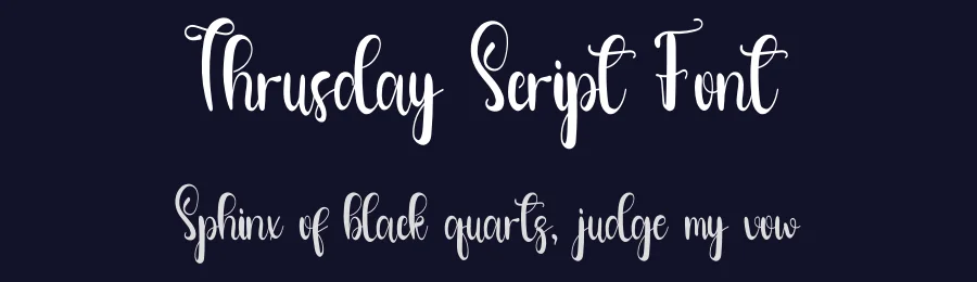 Thrusday Script Font by inermediaSTUDIO — Script Handwritten Font — thumbnail 2