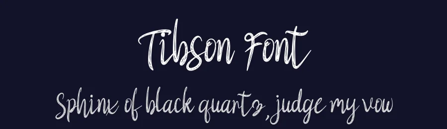 Tibson Font by khalwastudio — Script Handwritten Font — thumbnail 2