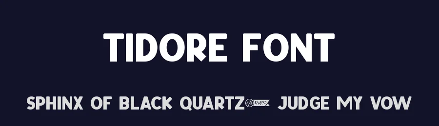Tidore Font by nihstudio — Display Font — thumbnail 2