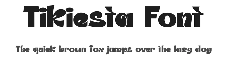 Tikiesta Font by Artnivora Studio — Display Font