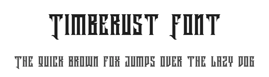 Timberust Font by Greataris — Display Font