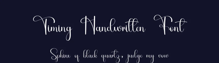 Timing Handwritten Font by inermediaSTUDIO — Script Handwritten Font — thumbnail 2