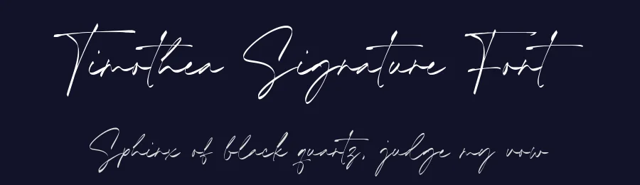 Timothea Signature Font by Timur type — Script Handwritten Font — thumbnail 2