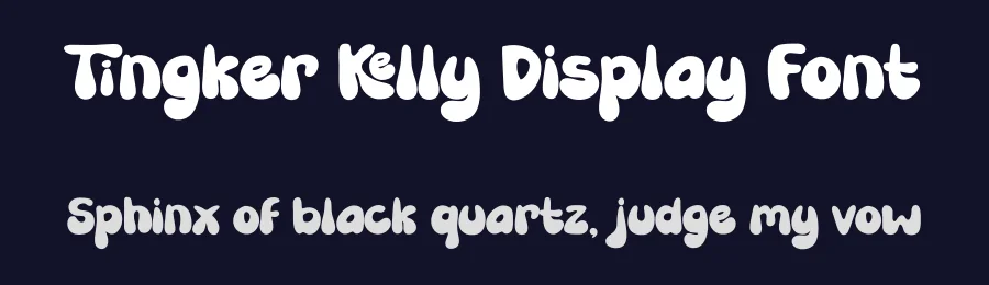 Tingker Kelly Display Font by MasyafiStudio — Display Font — thumbnail 2