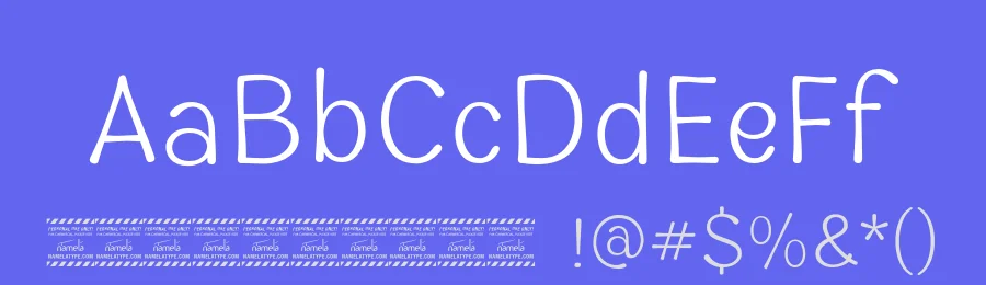 Tinta Font by namelatype — Display Font — thumbnail 3