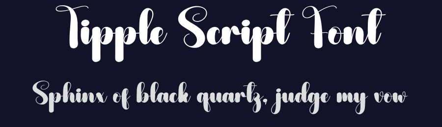 Tipple Script Font by andikastudio — Script Handwritten Font — thumbnail 2