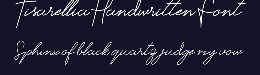 Tisarellia Handwritten Font by inermediaSTUDIO — Script Handwritten Font — thumbnail 2