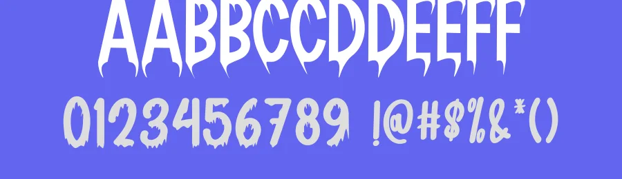 Title Horror – New Modern Display Font by freshtypeink — Display Font — thumbnail 3