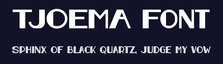 TJOEMA Font by Rautan Studio — Decorative Font — thumbnail 2