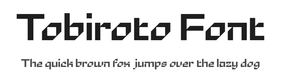 Tobiroto Font by kangfont Studio — Display Font