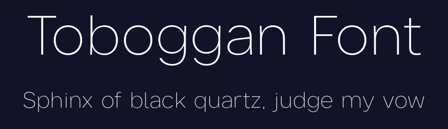 Toboggan Font by Jeremy Nelson Design — Sans Serif Font — thumbnail 2