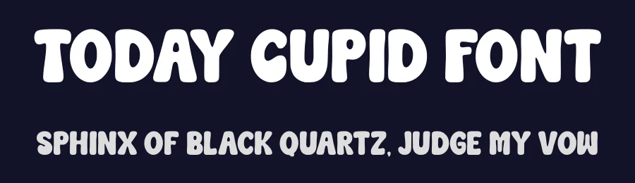 Today Cupid Font by Siapgraph — Display Font — thumbnail 2