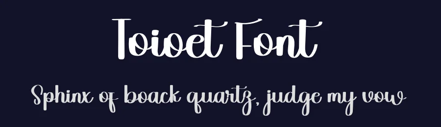 Toilet Font by freshtypeink — Script Handwritten Font — thumbnail 2