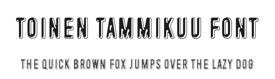 Toinen tammikuu Font by Juha Korhonen — Display Font