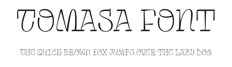 Tomasa Font by Fer Cozzi — Display Font