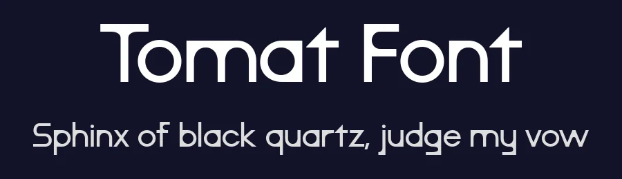 Tomat Font by Pekotype — Sans Serif Font — thumbnail 2