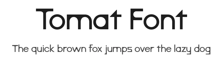 Tomat Font by Pekotype — Sans Serif Font
