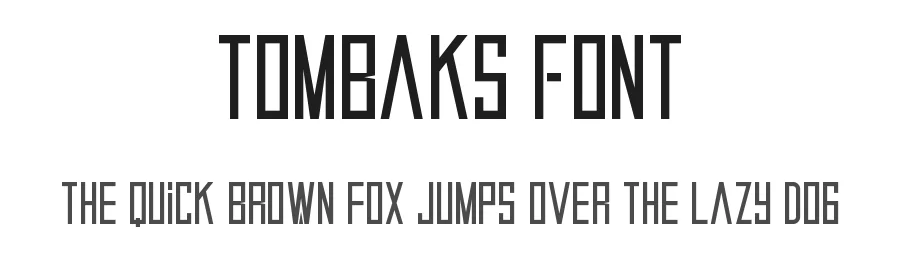 Tombaks Font by RaisProject — Sans Serif Font