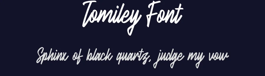 Tomiley Font by Forberas Foundry — Script Handwritten Font — thumbnail 2