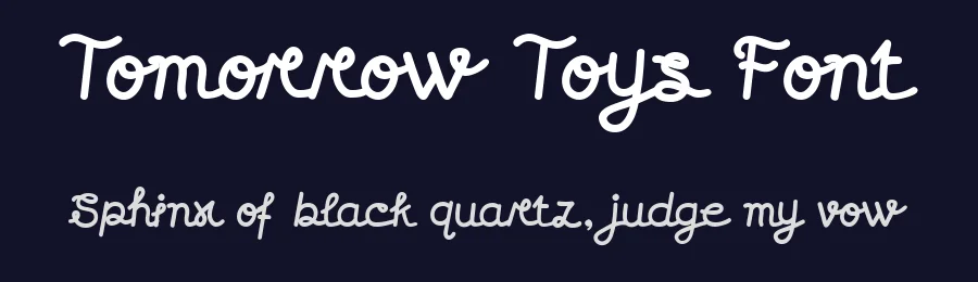 Tomorrow Toys Font by Creatifontstudios — Script Handwritten Font — thumbnail 2