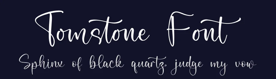 Tomstone Font by letterfabric — Script Handwritten Font — thumbnail 2